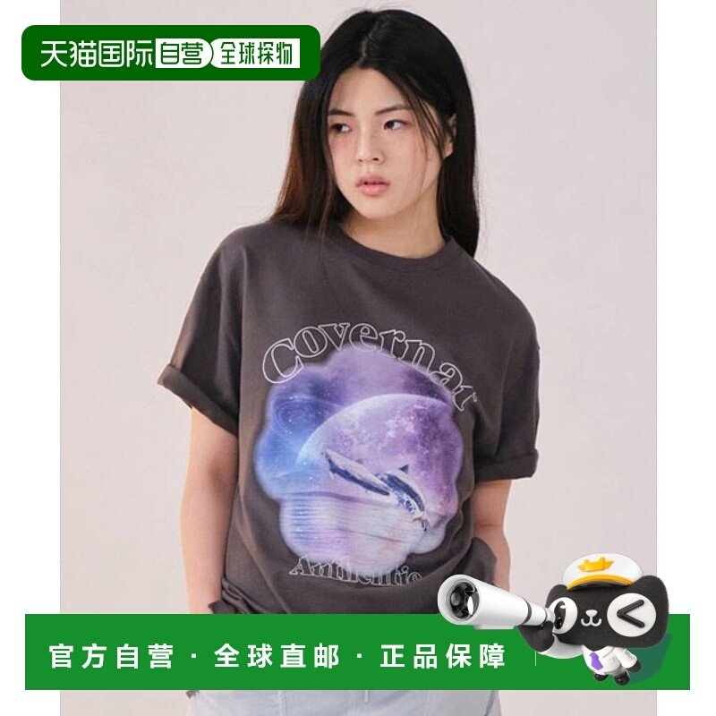 韩国直邮COVERNAT WOMAN 女士女装T恤CO2402ST86CH