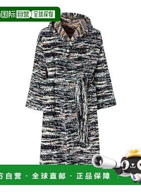 香港直邮Missoni 纹理连帽长袍 1E3AC99102