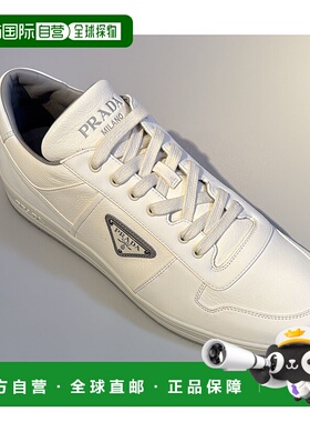 香港直邮Prada 圆头低帮休闲鞋男鞋 2EE364FD0013LQK普拉达