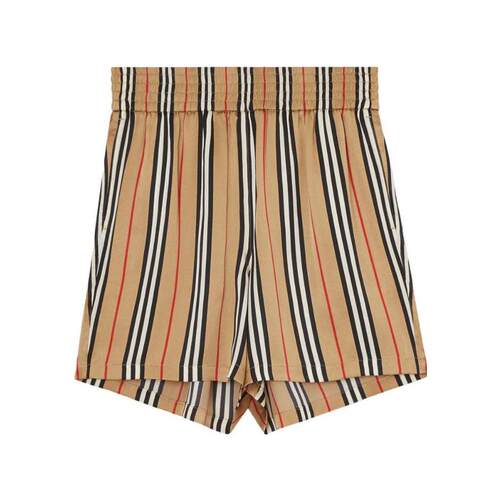 BURBERRY 女士短裤 80142861 AW2022 花色 条纹短裤