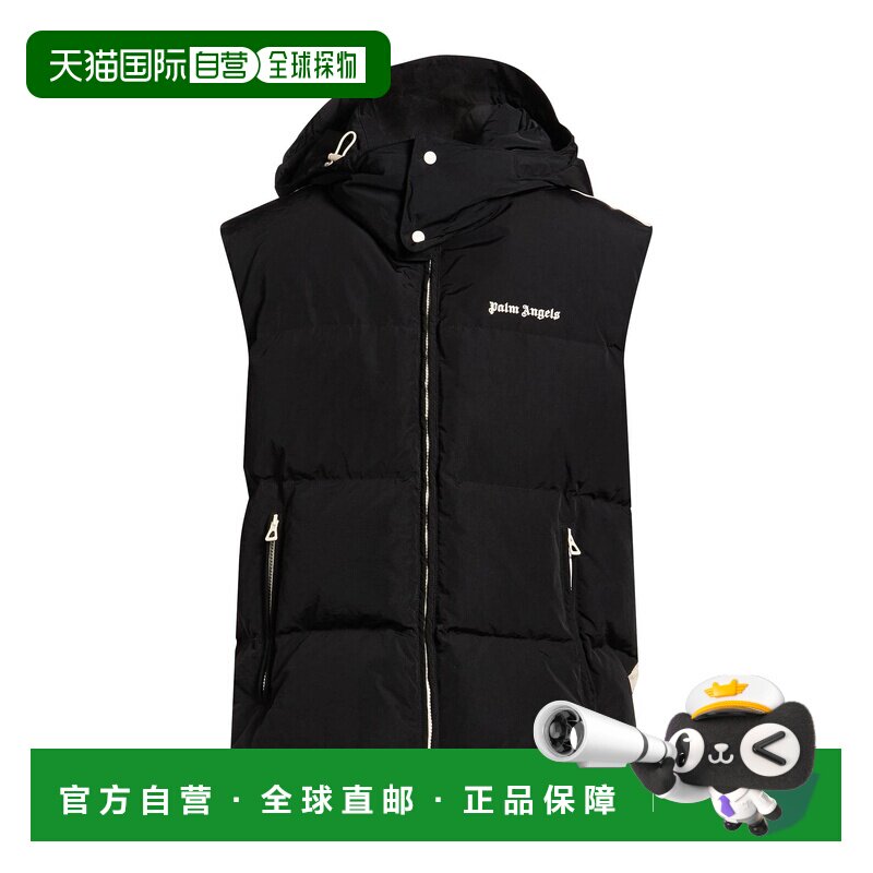 1h可退 香港直邮Palm Angels 棕榈天使 男士 背心 black黑色 舒适,男装,常规马甲,淘宝优惠券,粉丝福利购,淘宝优惠卷