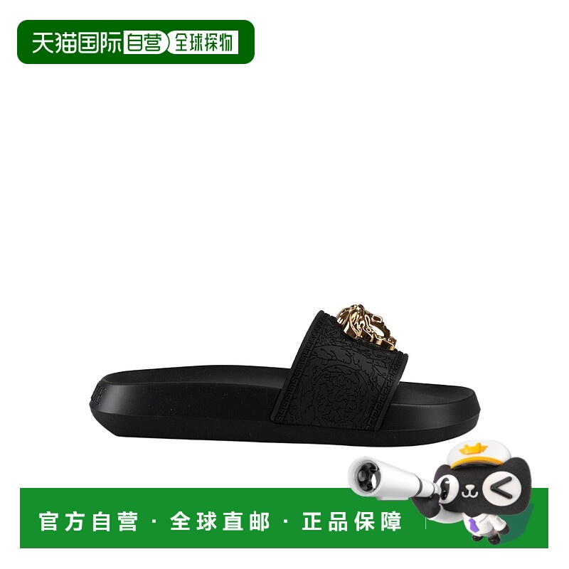 香港直邮VERSACE 24FW 徽标拖鞋 Women