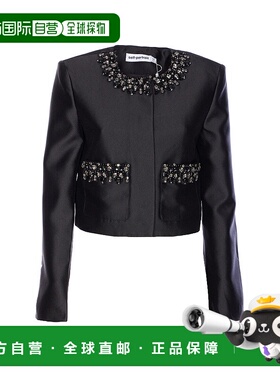 1h可退 香港直邮SELF-PORTRAIT 女士夹克 061JBLACK AW2025 黑色