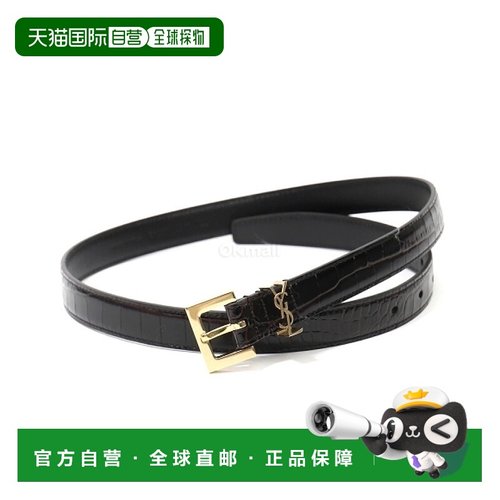韩国直邮SAINT LAURENT PARIS 554465 AACUZ 2053 腰带新款牛皮