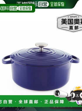 Chantal 3 Qt 圆形铸铁荷兰烤箱 - 钴蓝色 【美国奥莱】直发