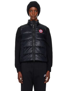 潮奢 Canada Goose 加拿大鹅 女士 黑色 Cypress 羽绒马甲 2237L