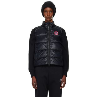 潮奢 Canada Goose 加拿大鹅 女士 黑色 Cypress 羽绒马甲 2237L