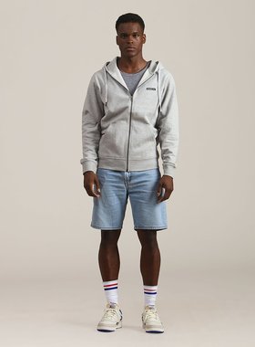 members only【美国奥莱】直发 男士布鲁克林拉链连帽衫 - 灰色