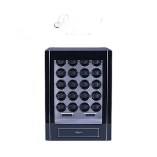 香港直邮Rapport英国摇表器Paramount专业黑色机械表转表柜20表位