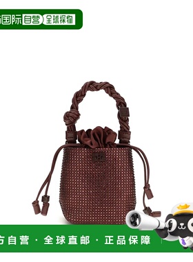 香港直邮GANNI 女士手提包 B2100043436 SS2026 红色 Ganni Handb