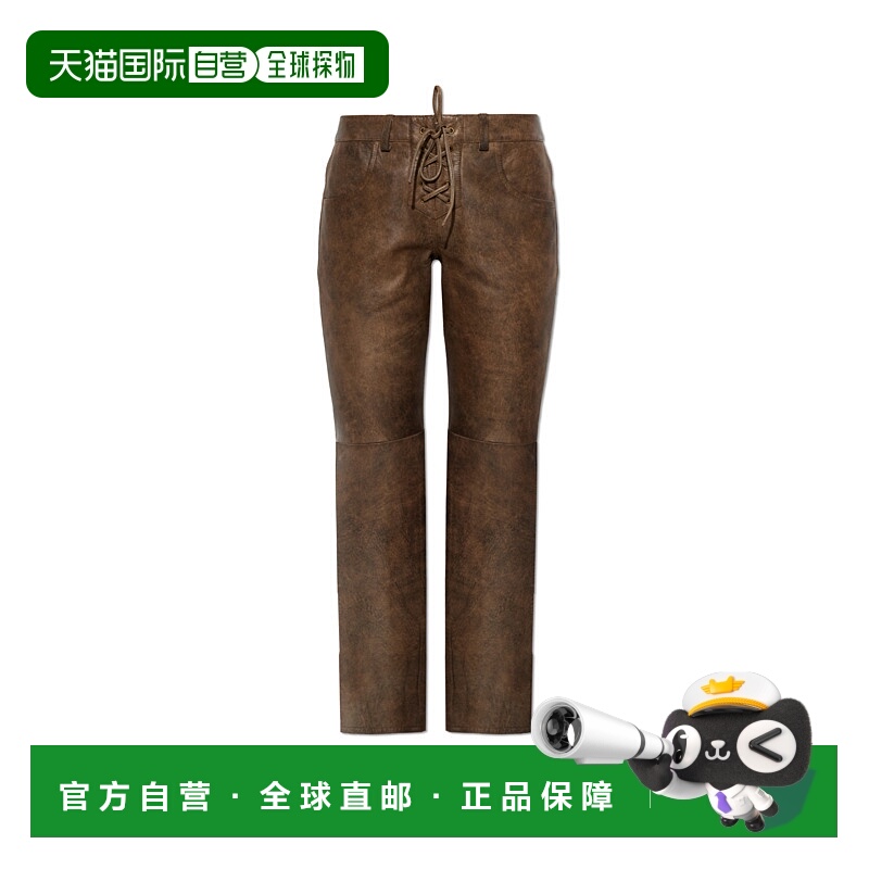 香港直邮ISABEL MARANT 女士正装裤 PA0544FCD1B02IVINTAGEBROWN