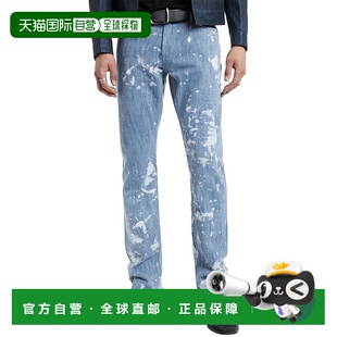 自营 John Varvatos J701常规牛仔裤-蓝色 美国奥莱直发直筒裤