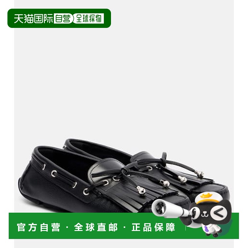 1h可退 香港直邮潮奢 Jimmy Choo 周仰杰 女士 Manon 皮质莫卡辛