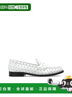 香港直邮TORY BURCH 女士芭蕾乐福鞋 1598810100 SS2025 白色 Sho