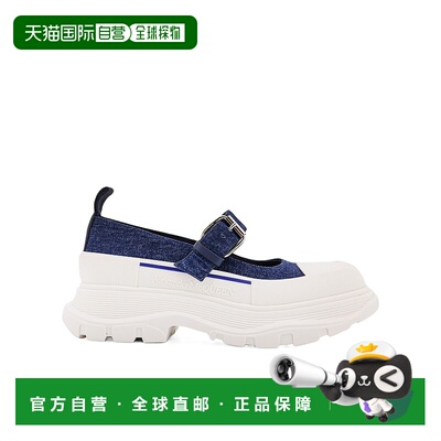 1h可退 香港直邮奢淘 Alexander McQueen Tread Slick玛丽珍鞋 女