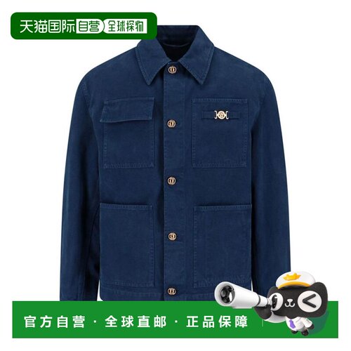 1h可退 香港直邮VERSACE 男士夹克 10178591A129461UO60 SS2026