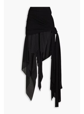 美国直邮Thierry Mugler女士半身裙短款针织休闲百搭潮流时尚女装