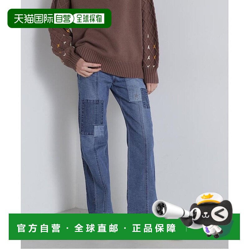 日本直邮AVIREX L-PATCH STRETCH DENIM PANTS [AV1129EW021767]