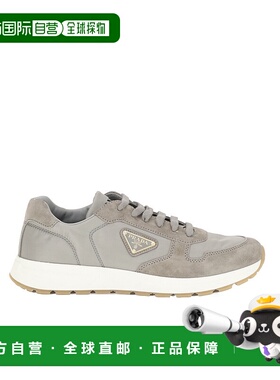 香港直邮PRADA 男士运动鞋 2EE443D7RFD002F0276 AW2025 灰色