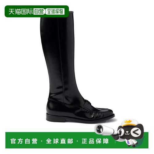 1h可退 香港直邮PRADA 女士靴子 1W201OP39FD020F0002 CO 黑色 圆