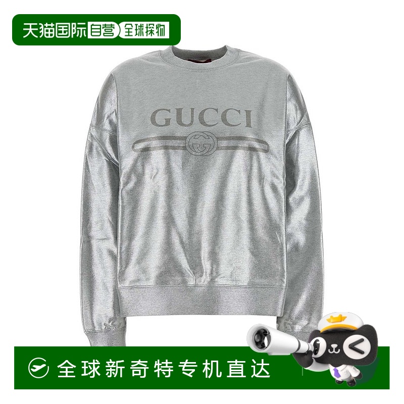 1h可退 香港直邮潮奢 Gucci 古驰 女士 长袖卫衣 813611XJG0Z