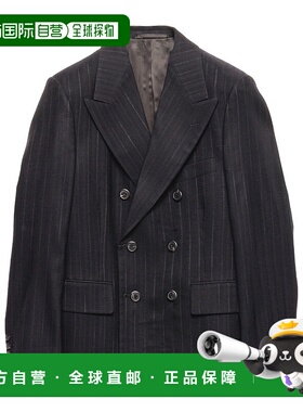 香港直邮Prada 双排扣西装外套 UGM35517WCSOOO