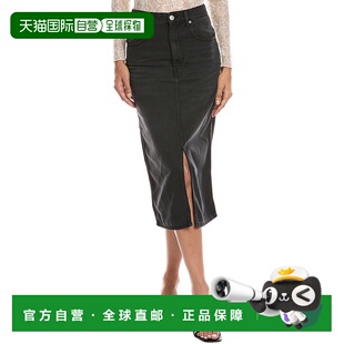 自营Isabel Marant Denim Skirt - black 美国奥莱直发半身裙