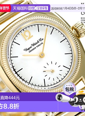 日本直邮VAGUE WATCH Co. Coussin Twelve 男士手表CO-L-012-YGSE