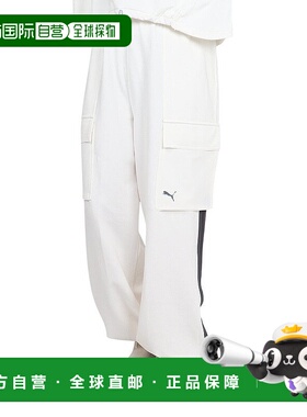 日本直邮PUMA TRN EDGE 女士长裤 527993  87白色运动裤