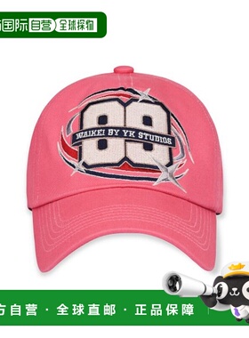 韩国直邮WAIKEI韩国小众设计师狗狗图案时尚日常棒球帽YK23SSAC03