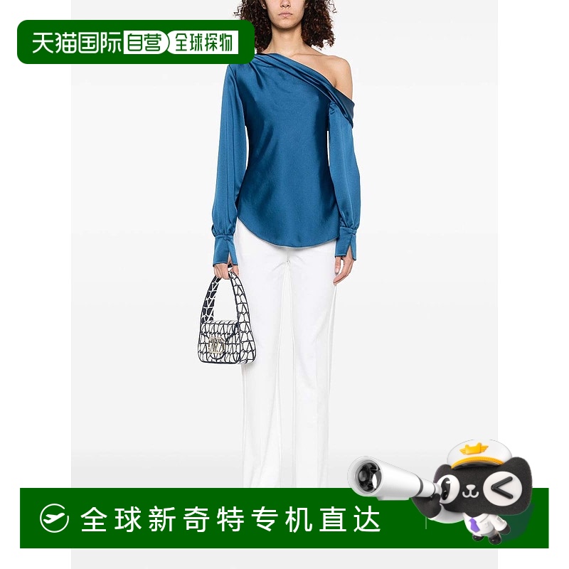 1h可退 香港直邮PINKO 女士休闲裤 104926A0HMZ05-0 SS2025 白色
