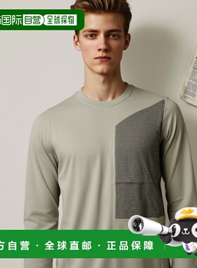 香港直邮Rick Owens 套头长袖T恤 RU01C4261JARG08上衣男装