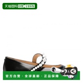 饰芭蕾舞平底鞋 自营 黑 machMach&Mach Sirene人造珍珠装 mach