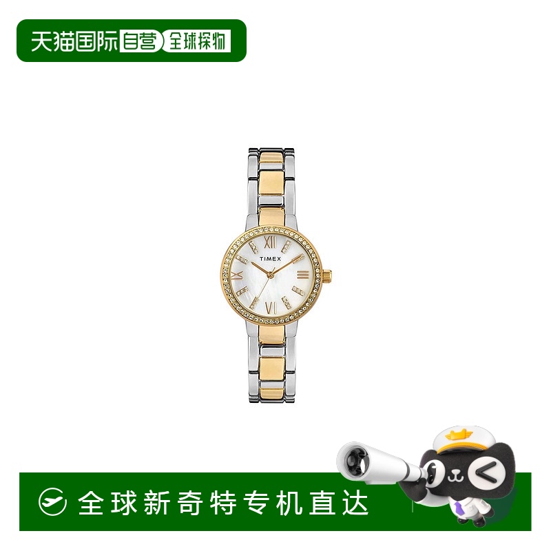 自营 Timex施华洛世奇水晶女士手表-多色 【美国奥莱】直发天美时