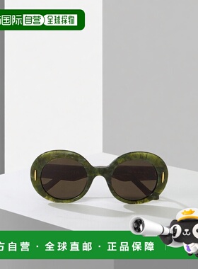 1h可退 香港直邮潮奢 LOEWE 罗意威 女士 太阳镜 LW40146I防紫外