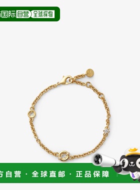 1h可退 欧洲直邮FENDI (2025新品)芬迪 EverRound 手链-金色手链