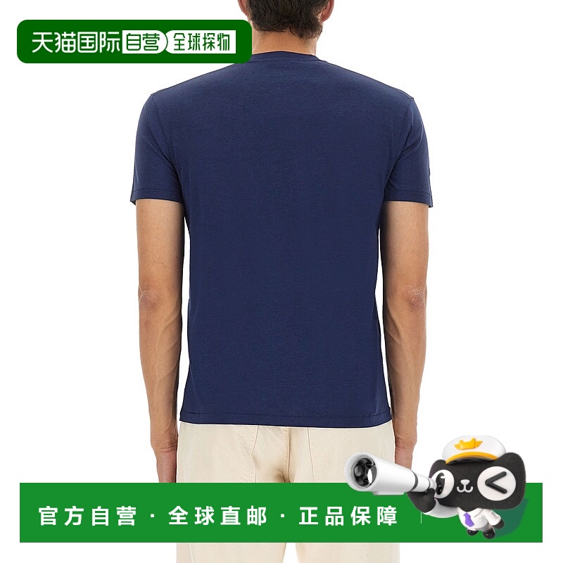 1h可退 香港直邮TOM FORD 男士T恤 JCS004JMT012HB416 AW2025 蓝