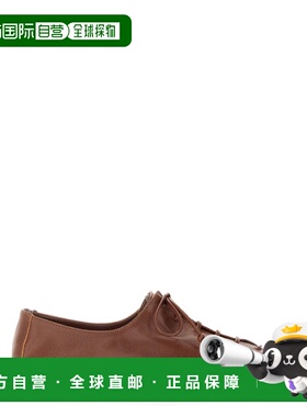 1h可退 香港直邮Hereu 女士 PLEGADA 休闲平底鞋 WFPLSHCHESTNUT