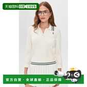 香港直邮SPORTY Polo衫 女士 1h可退 迷你麻花扭纹长袖 RICH SRC