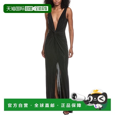 自营Ramy Brook Rosalyn Gown - black 美国奥莱直发