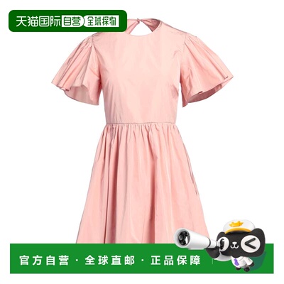 1h可退 香港直邮潮奢 Red Valentino 红 华伦天奴 女士 短款连衣