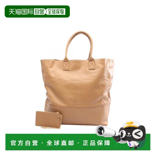 日本直邮中古Bottega Veneta葆蝶家女包B级9新Tote Bag托特包牛皮