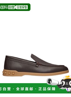 【99新未使用】香港直邮Valentino LEISURE FLOWS徽标粒纹便鞋 YS