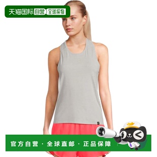自营Brooks Luxe Tank Top Womens  Heather Light Ash Racerback