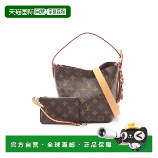 日本直邮中古LV路易威登女包A级95新All In BB涂层/防水帆布斜挎