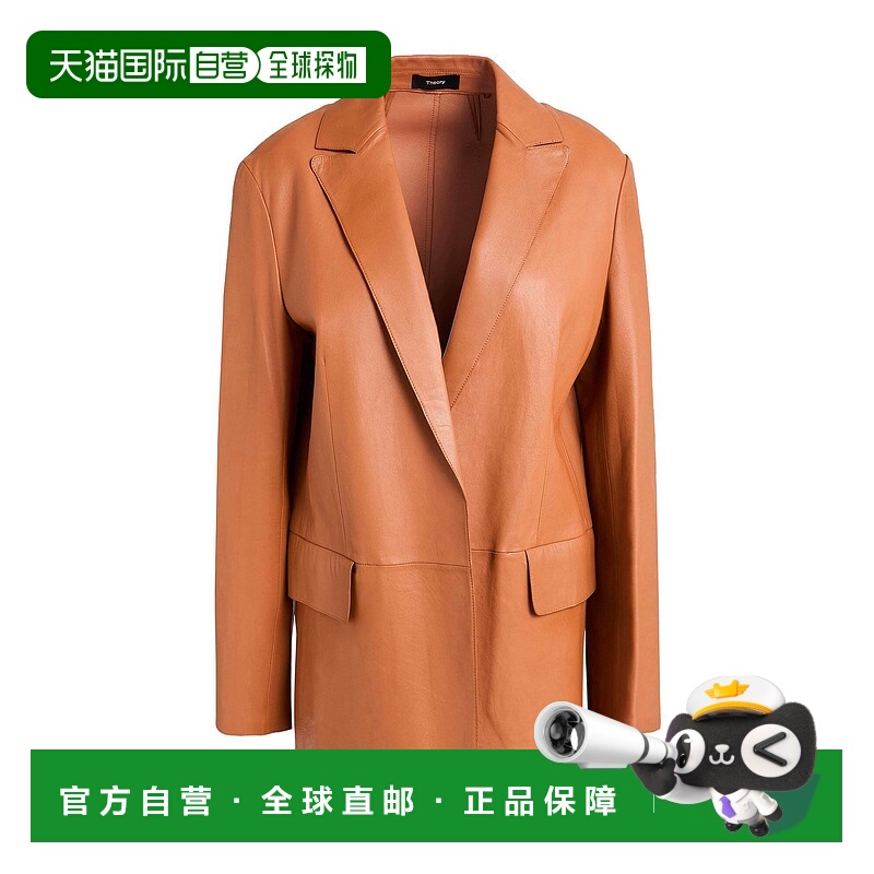 香港直邮THEORY 希尔瑞 女士 夹克 brown棕色 舒适时尚