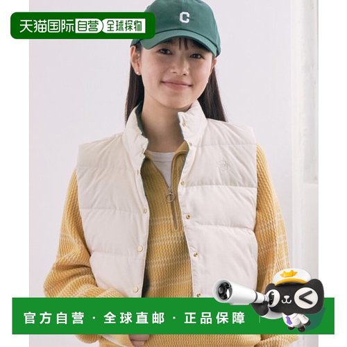 韩国直邮COVERNAT 羽绒马甲CO2304DP66BT女士(W) SHORT REVERSIBLE