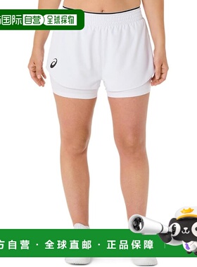 【日本直邮】亚瑟士 运动短裤 2042A352 亮白色