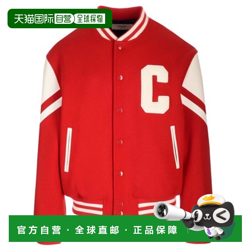 香港直邮CELINE 男士夹克 2V58N896C27ED SS2025 红色