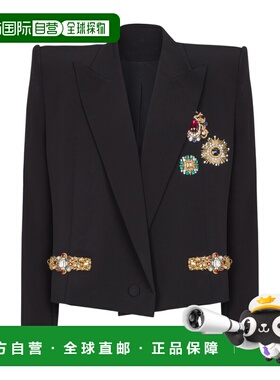 1h可退 香港直邮Balmain 长袖西装外套 GF1SC295PD36